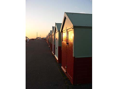 Hove beach huts - Oct 06